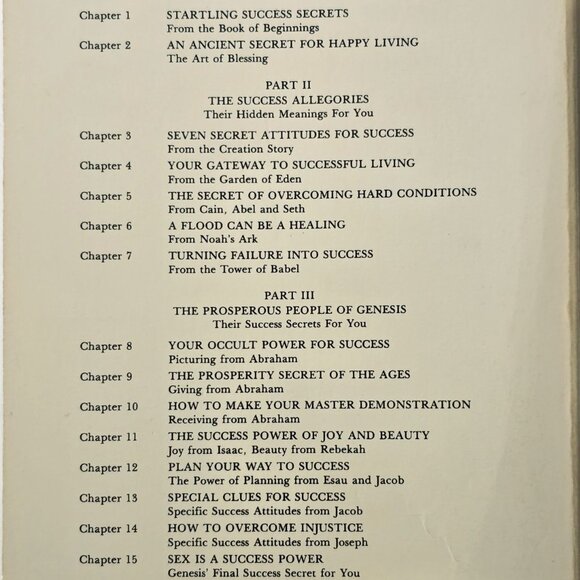 The Prosperity Secrets Of The Ages By Catherine Ponder 1986 Paperback - Picture 4 of 9